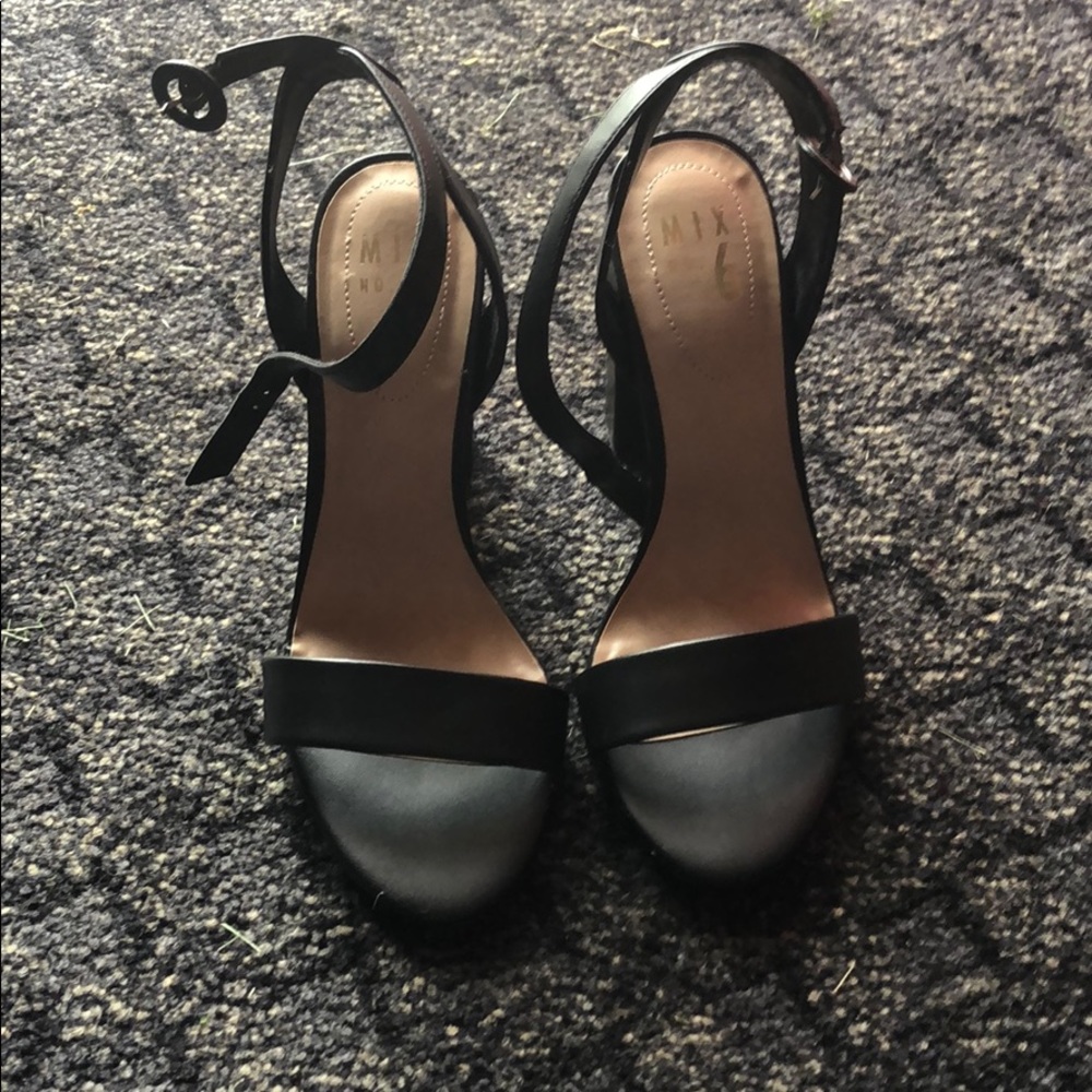 Black heels
